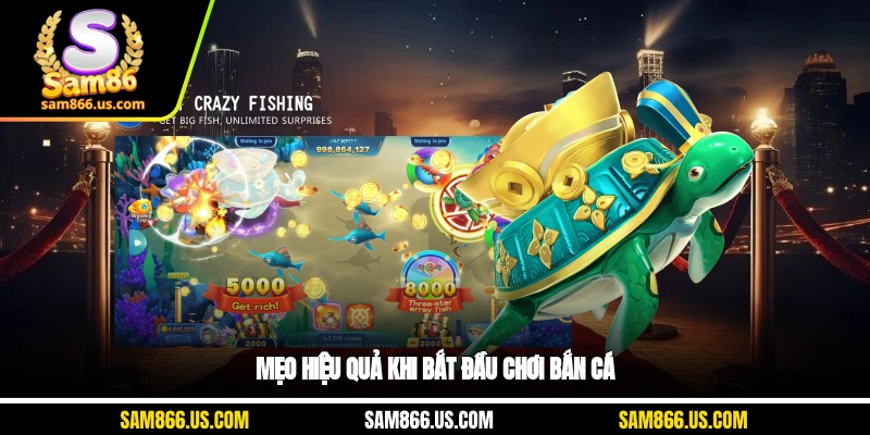 Mẹo hiệu quả khi bắt đầu chơi bắn cá